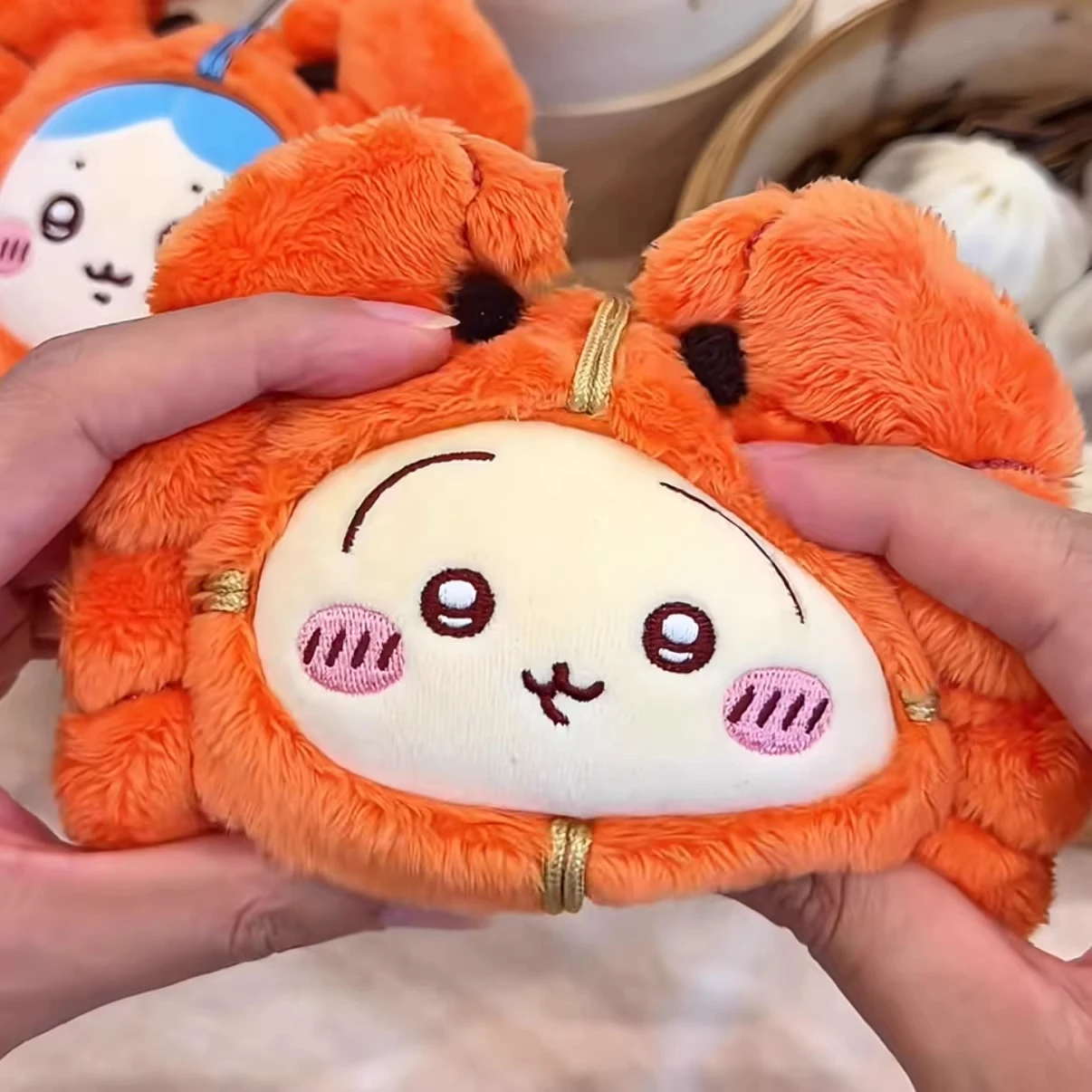 شنغهاي المحدودة جي يي كا وا شعر كراب أفخم دمية قلادة دمية لطيف Usach جي يي شياو با لعبة الطرفية هدية.