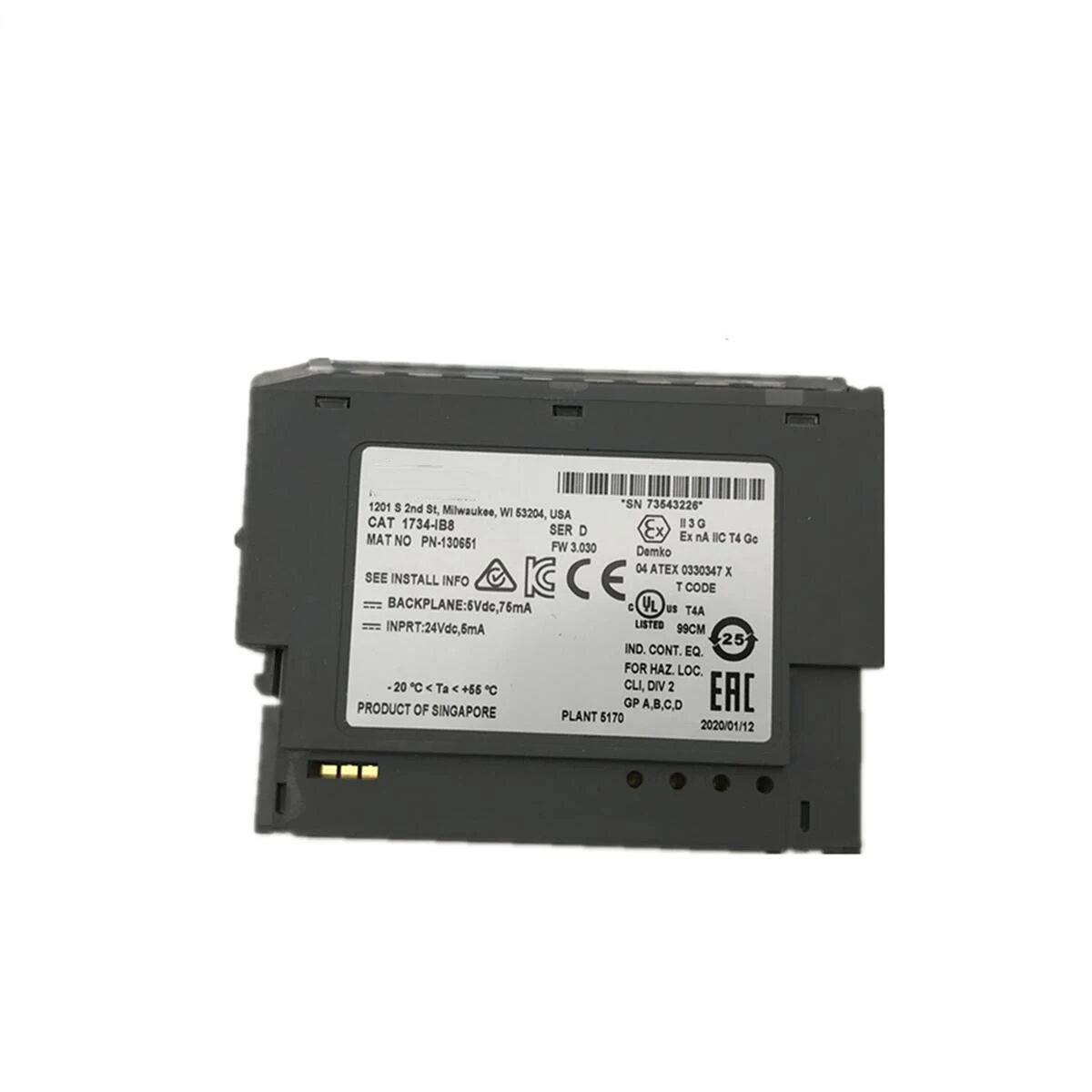 Orignal Sealed 1734-EP24DC POINT I/O Extension Power Module 1734-EXT3 1734-OB4E PLC Controller 1734EP24DC