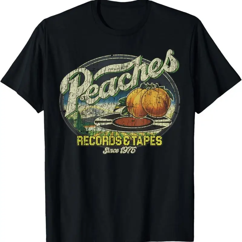

Футболка Peaches Records Tapes 1975 года, лучшая новинка, хит продаж