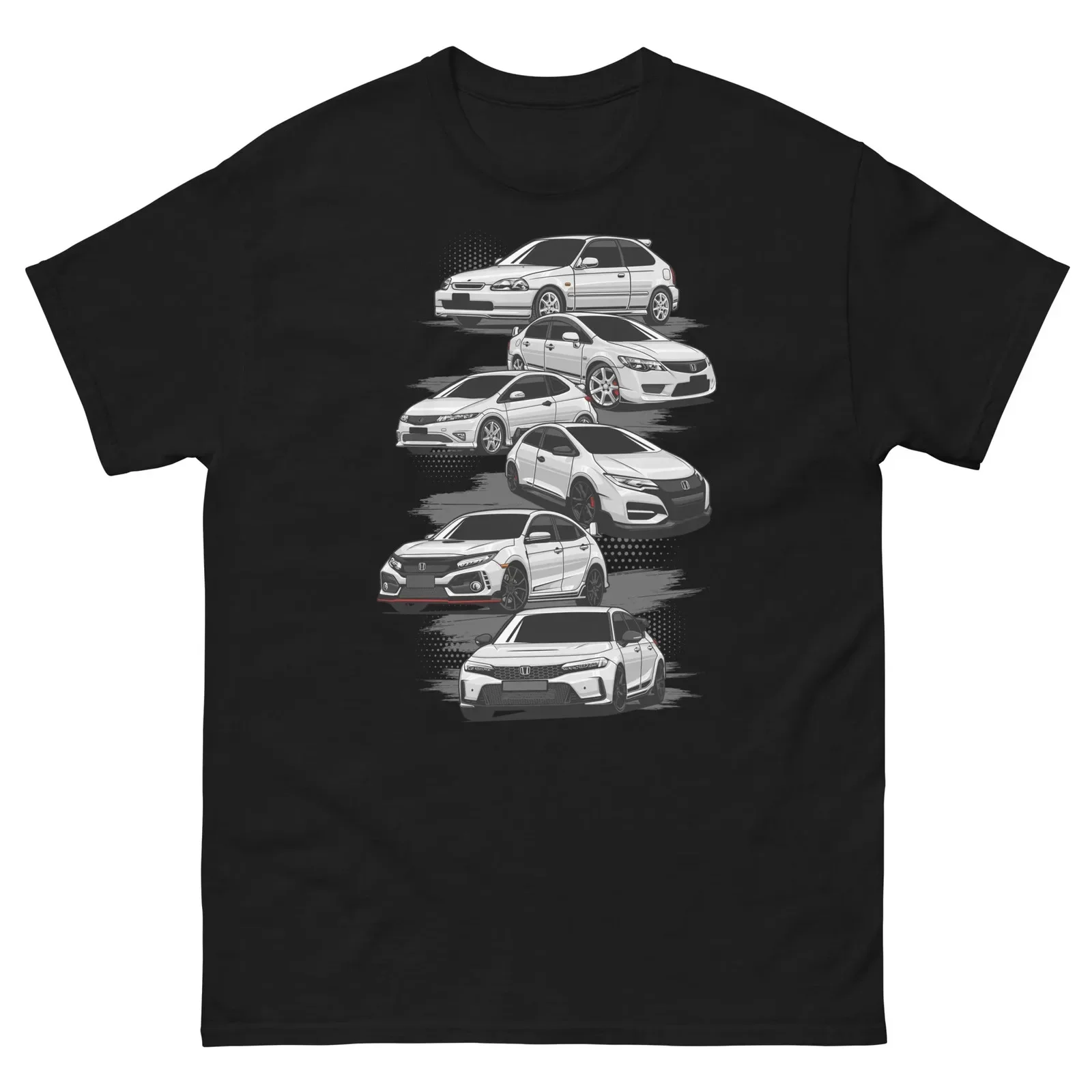 ek9 fl5 fk8 fn2 Japan type R imports t-shirt