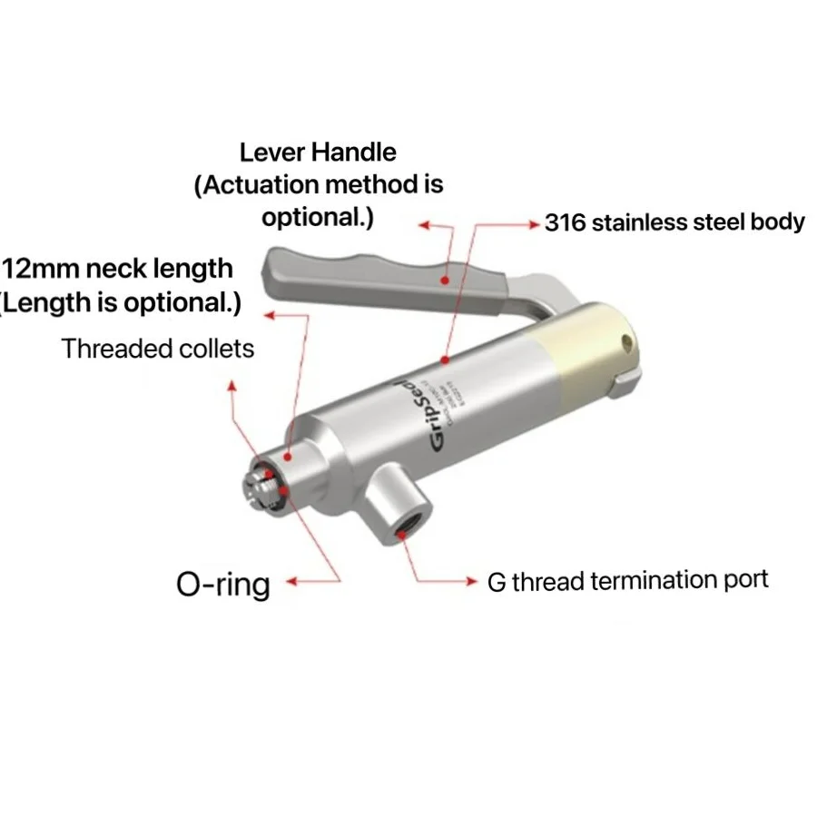 Quick Connector High Pressure Assisted Sealing Internal Connections to Threaded Bores GripSeal G80L Internal Threaded Connector