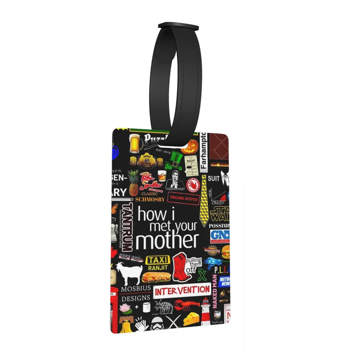 

How Met Your Mother Luggage Tags Suitcase Accessories Travel Fashion Baggage Boarding Tag Label Holder ID Name Address