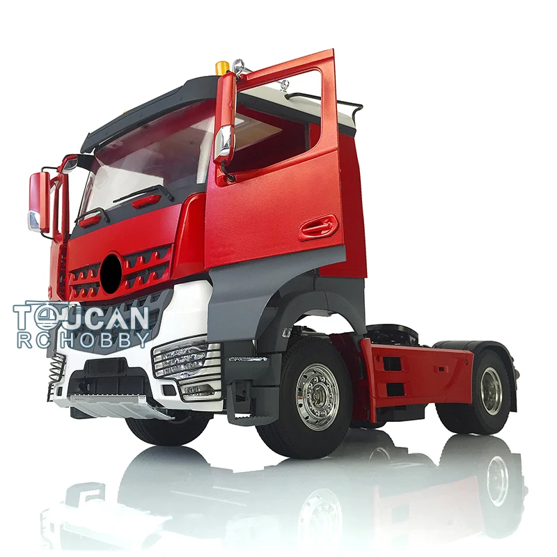 

TOUCAN Lowtop 1/14 RC Tractor Electric Truck 4*2 Painted Remote Control Car For 540 Motor Toys Gifts Model THZH1029