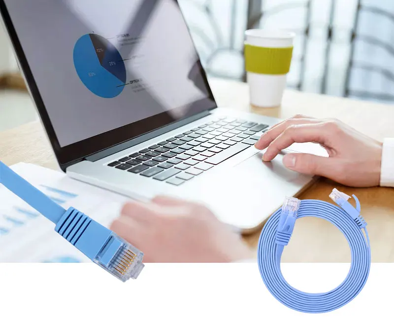 Cable Ethernet CAT6e RJ45, Cable de red LAN (Cable de parche), ordenador, Notebook, Router, monitoreo, 40M, Cable Rj45, Devoccvo