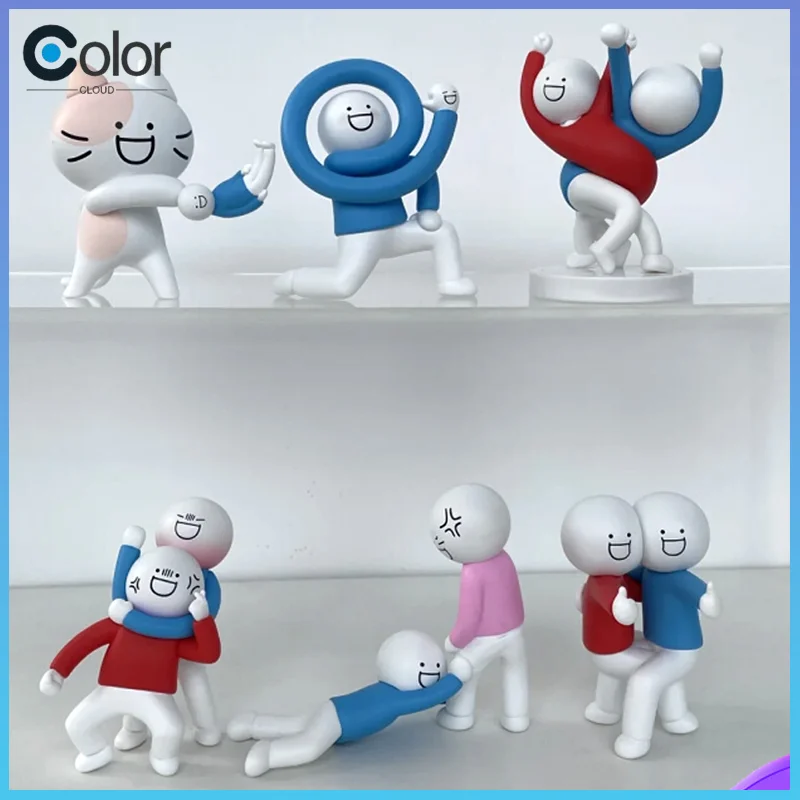 

Authentic Little Blue And His Friends Abstract Blind Boxes Interesting Collections Action Figure Custom-Made Items