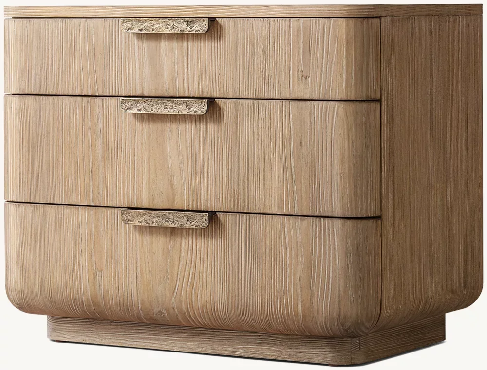 

−xx Fresh Arrival European Nightstands Modern Oak Mid Century Classic Nordic Solid Wooden Nightstand&