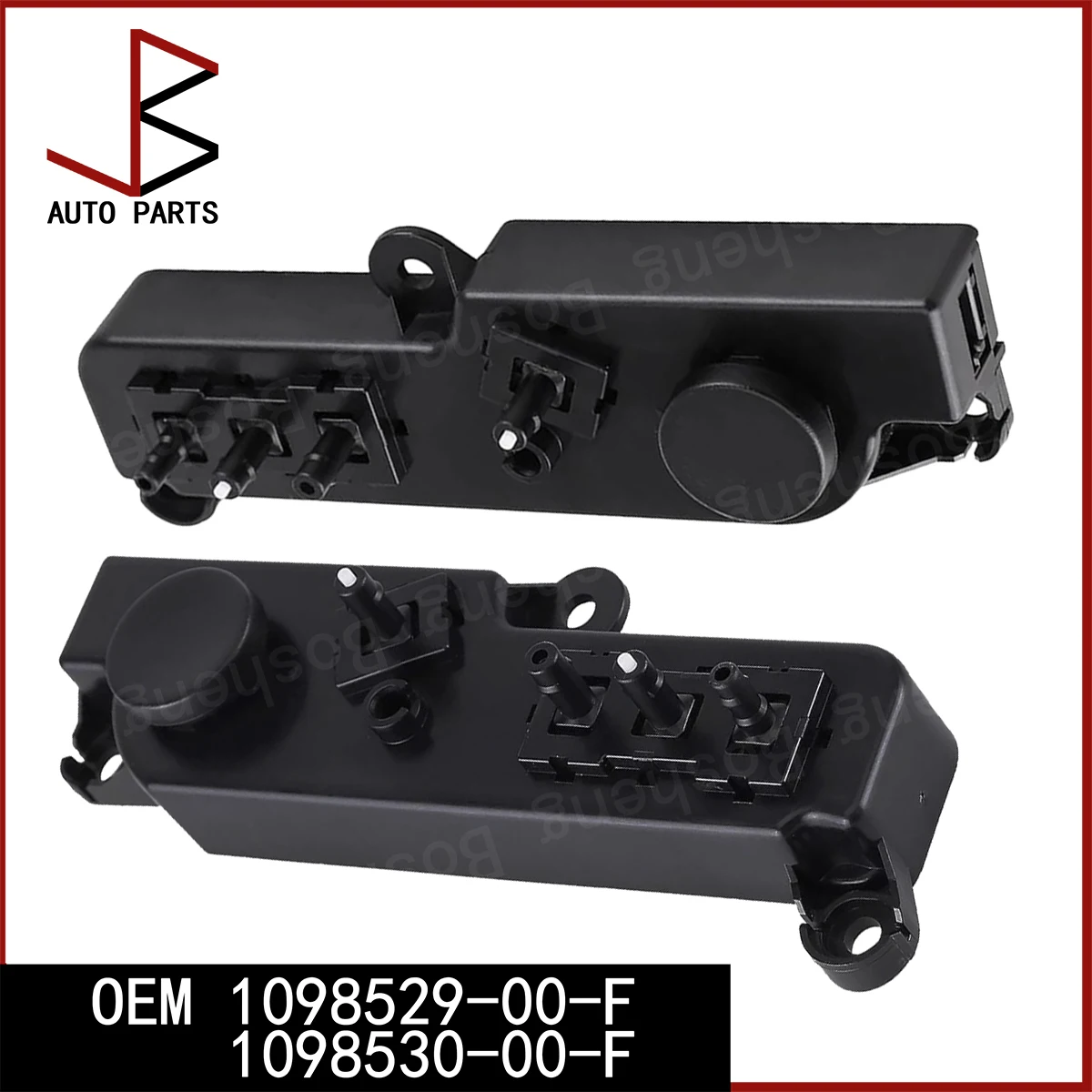 OEM 1098530-00-F 1098529-00-F Front Left & Right Seat Adjustment Switch for Tesla Model 3 2017 Model X 2015- Model S 2015-