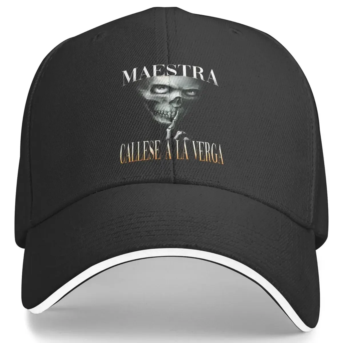 MAESTRA CALLESE A LA VERGA Baseball Cap Men Adult Design Trucker Hat Spring Fitted Retro Outdoor Sport High Quality Baseball Cap