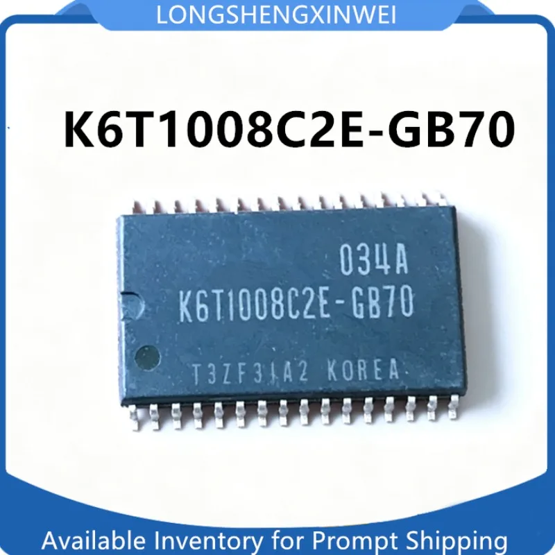 1PCS K6T1008C2E K6T1008C2E-GB70 New SOP-32 Packaged Original Memory Chip in Stock