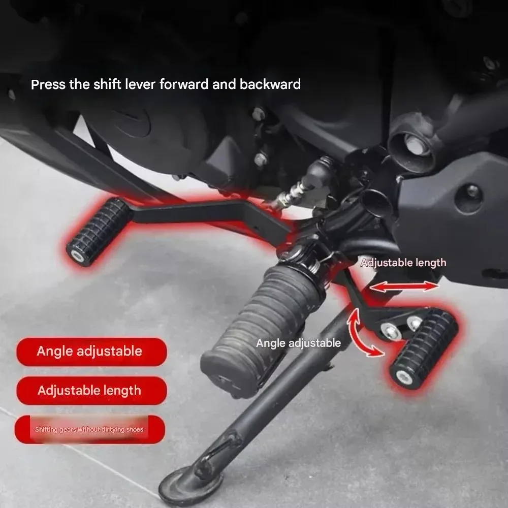 For Kawasaki Eliminator 500 EL500 Gear Shift Lever Front Rear Heel Toe Shifter Pedal Accesorios Moto Palanca Cambios