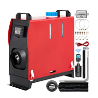 VEVOR Diesel Air Heater Car Heater All in One 12V 5/8KW with Silencer for Car Bus Trailer Various Diesel Vehicle Parking Heater
