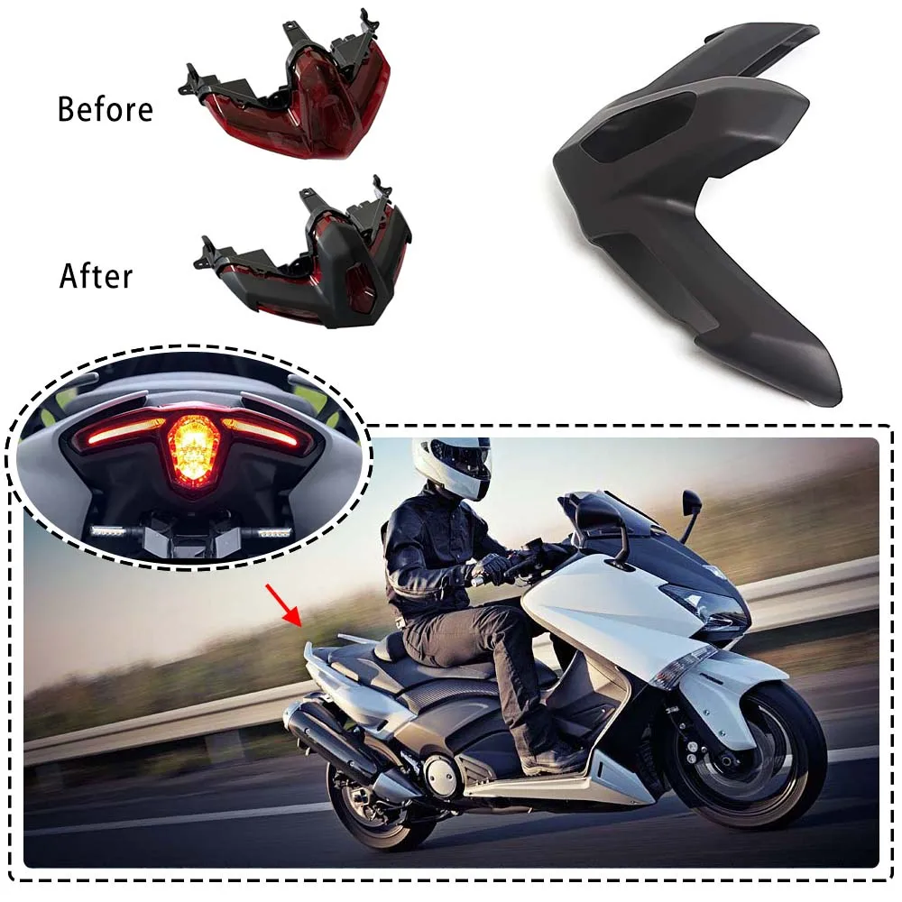 

Rear Tail Light Shell Turn Signal Cover For Yamaha TMAX 560 TMAX560 2020 2021 Motorcycle Accessories