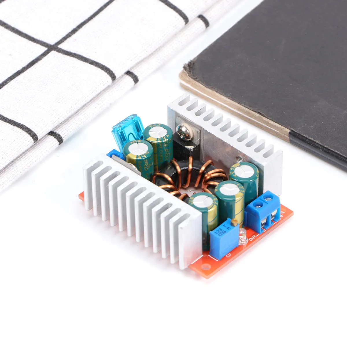 

15a Dc Dc Converter Module Constant Current LED Driver Power Voltage Module Electrolytic Capacitor High Efficiency