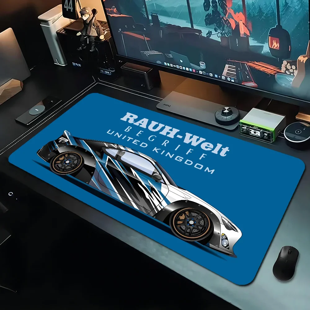 Japan Sports Car Jdm RWB 911 964 933 Painted Mousepad Boy Pad Natural Rubber Gaming Mousepad Desk Mat Size For Gameing World Of