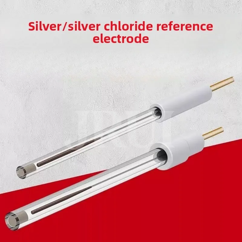 3.8*50/6*70*/6*90/6*150mm Silver Silver Chloride Reference Electrode Ag / AgCl Reference Electrode Removable and Liquid Filled