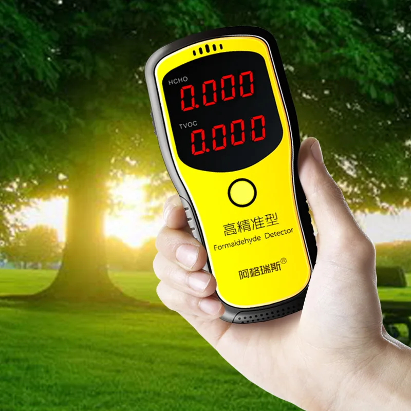 Imagem -04 - Digital Monitor de Qualidade do ar Portátil Formaldeído Sensor Gás Analyzer Laser Tester Medidor Lcd Tvoc Detector Wp6900 Profissional
