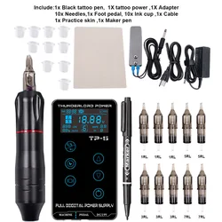 Professional Tattoo Kit Tattoo Rotary Machine Tattoo Set Permanent Makeup Cartridge Needle Tattoo Body Art Tattoo Pen Machine
