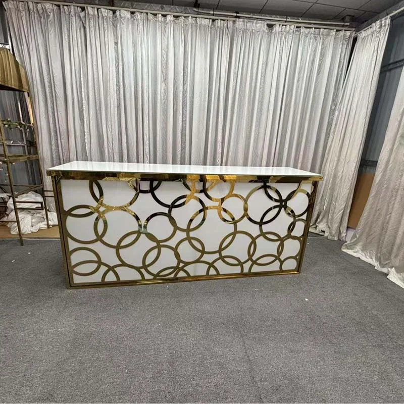 Large 240 Modern Reception Desks Cheap Beauty Spa Front Corner Reception Desks Commercial Welcome Empfangtresen Office Furniture