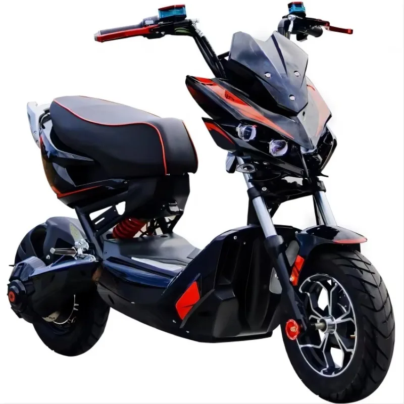 

2025 New Style 2023 Unisex High-speed 2000W Power Electric Scooter Adult 60V 72V Pedal Two-wheel Motorcycle Fat Tire 200kg Elect