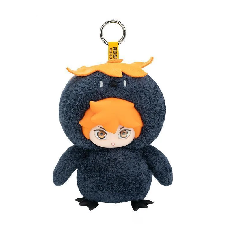 Nouveau Anime Haikyuu pendentif en peluche poupée jouet 15CM dessin animé mignon doux Shoyo Hinata Tobio Kageyama poupées en peluche jouet pour enfant cadeau