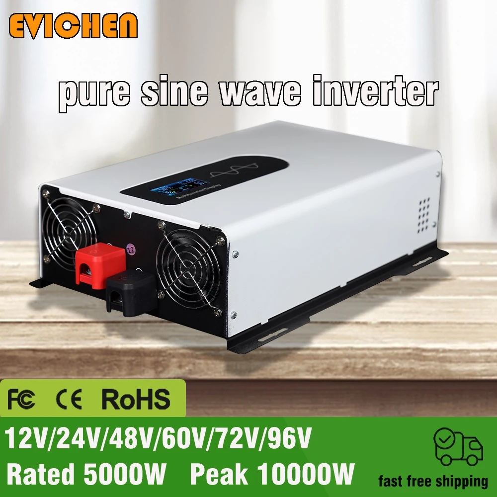 Why Evichen 5000W Pure Sine Wave Inverter Is My Go-To Solution for Off-Grid Living