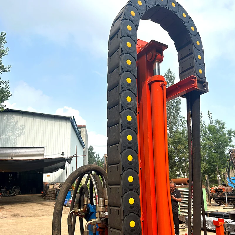 Customized Portable Diesel Water Well Drill Wheeled 200m Depth System