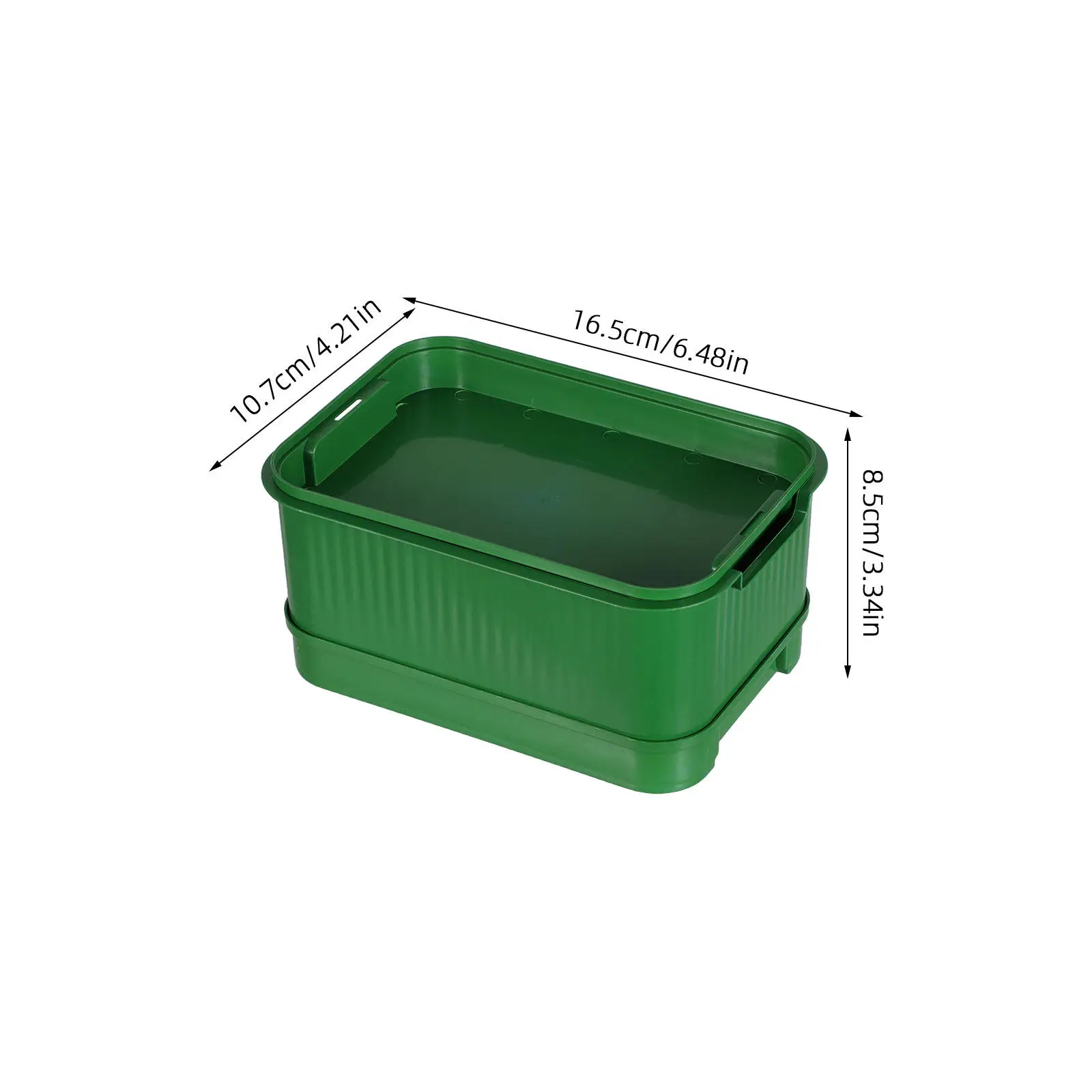 Bean Seedling Sprouter Tray Sprout Growing Tray with Ventilation Drainage Efficient Space Utilization Plant Growth Plate