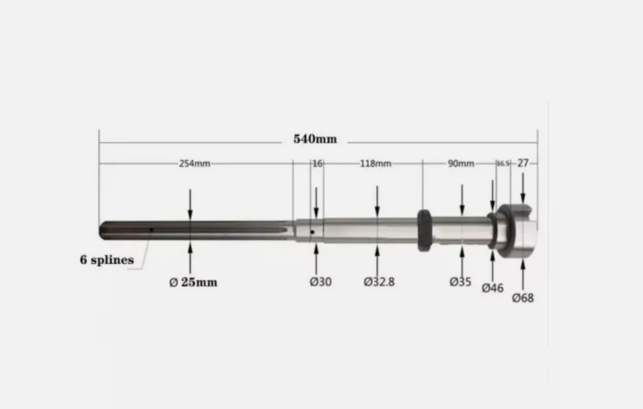 1PC NEW CNC Milling Machine Part Shaft Spindle Taiwan Rocker NT30 Vertical Tools