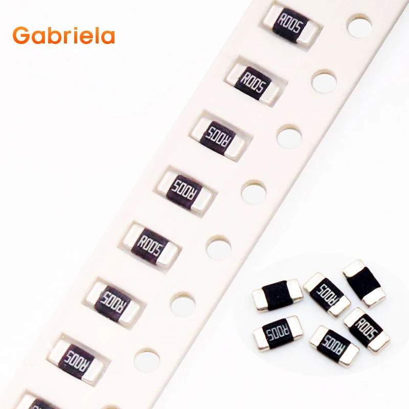 Resistencia de aleación de 50 piezas 1206, 1W, R001, R002, R003, R004, R005, R006, R008, R010, R012, R015, R018, R020, R022, R025, R030, R050, 1%