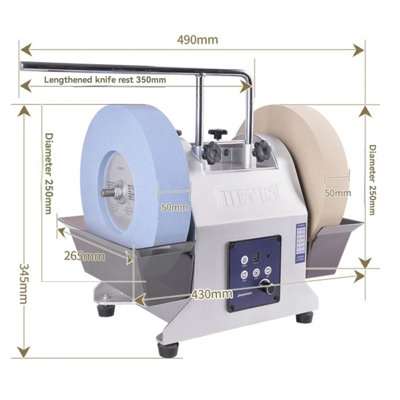 H10X Water-Cooled Knife Sharpener Household Grinding Scissors and Kitchen Knives Electric Knife Grinder 220V/110V