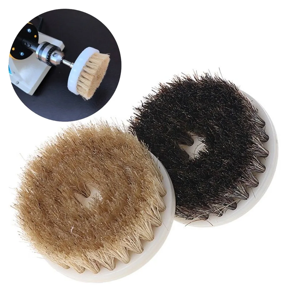 Tête de brosse 62 pour perceuse à poils de 60mm, pour livres, voiture, tapis, tissu de bain, canapé, équipement d'atelier, outils à main, accessoires, 1 pièce