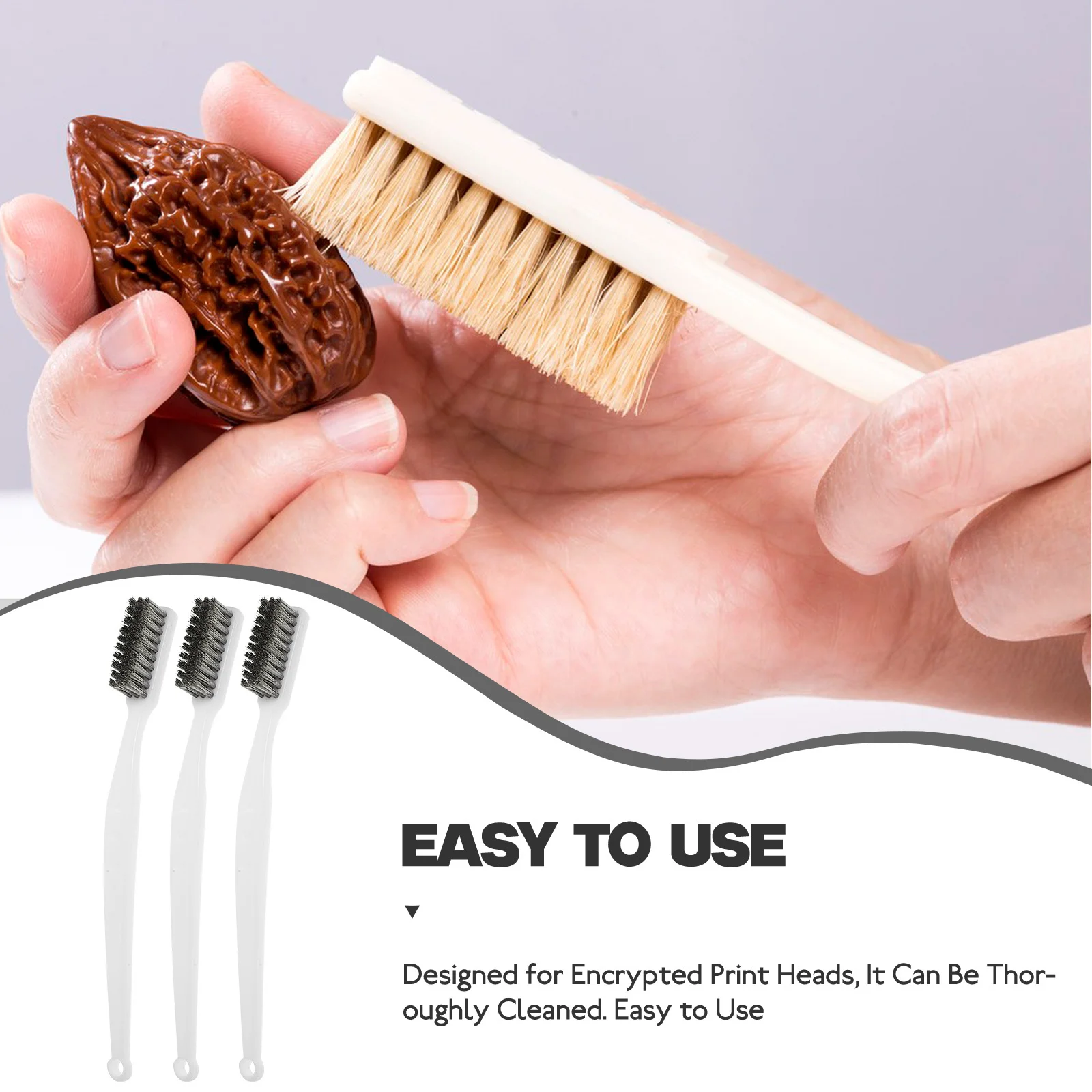 مجموعة فرش إزالة الصدأ مكونة من 10 قطع أداة تنظيف شديدة التحمل مع مقبض قوي لتلميع الشوايات وأعمال صيانة المعادن