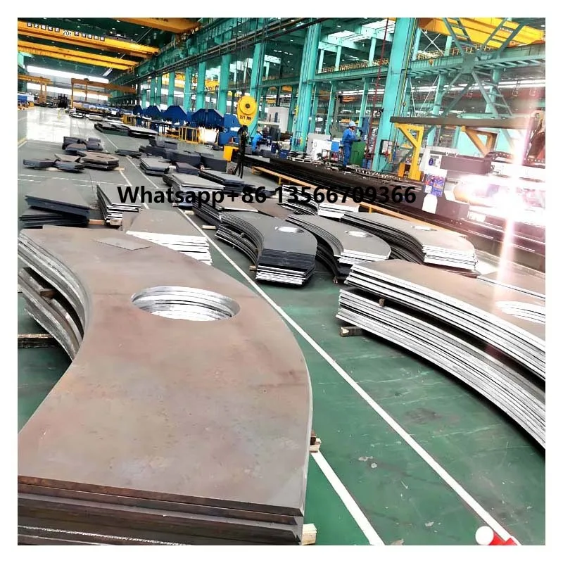 

Customized Shape Steel Sheet Metal Plate Drawing CNC Laser Cut Parts High Strength Steel Plate Flame Cutting Parts