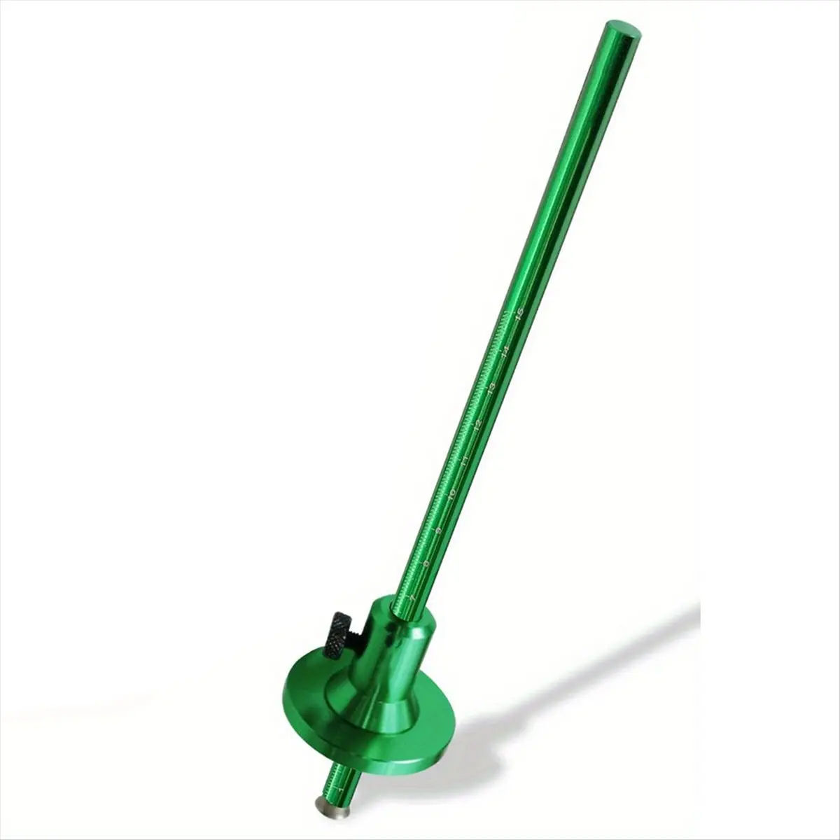 Wheel Marking Gauge Aluminum Alloy Parallel Line Drawing Tool Woodworking Marking Scriber Ruler with Graduated Scale