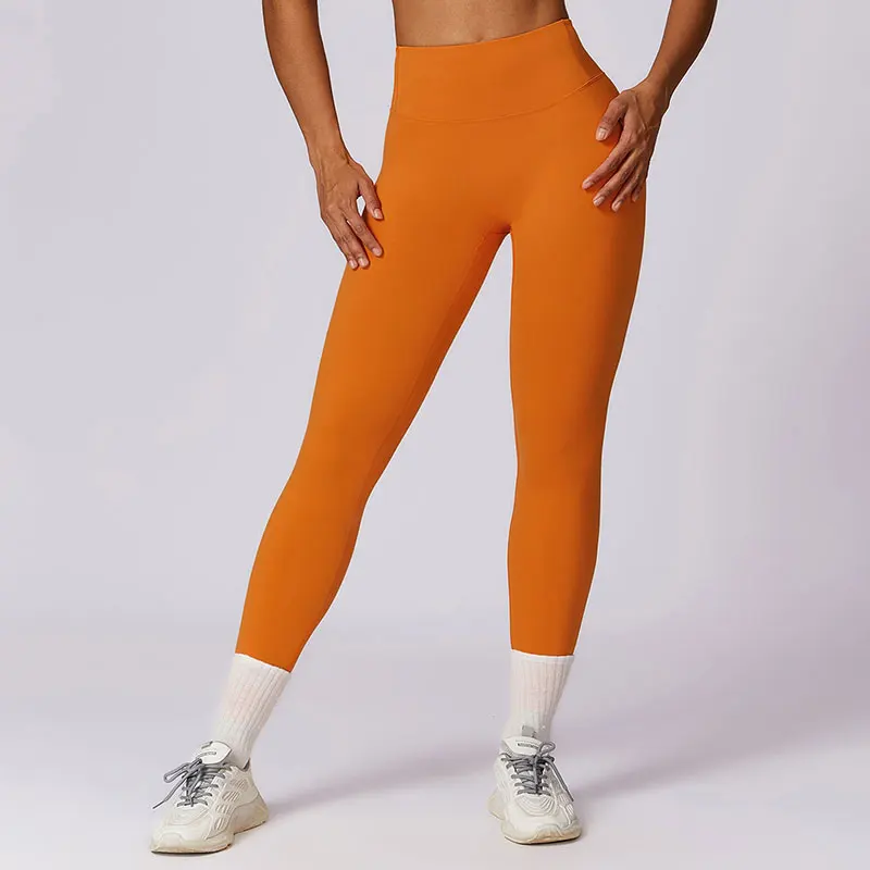 Legginsy do jogi damskie Fitness do biegania wąskie spodnie o wysoką talią Push Up legginsy sportowe siłownię sportowe szybkie suche bieganie