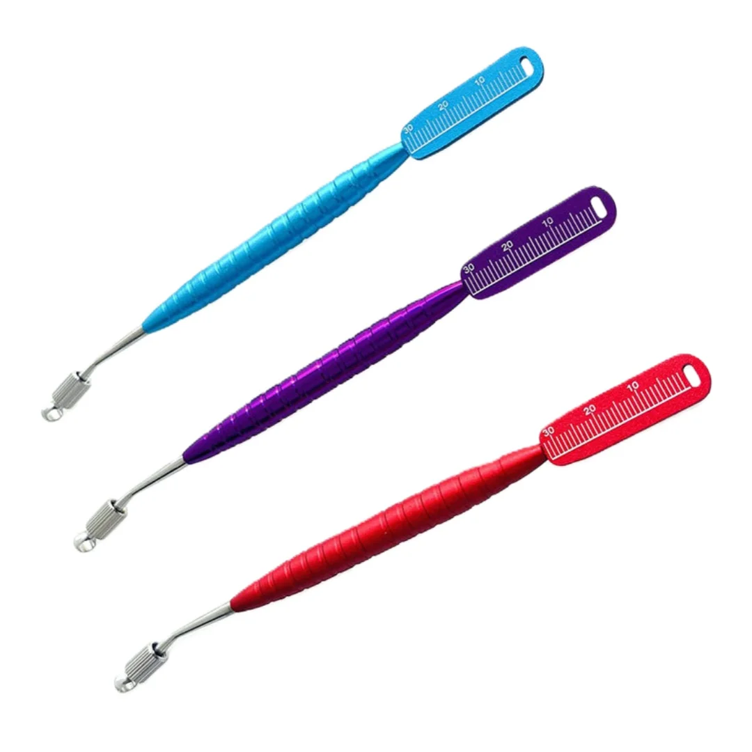 

прочный металлический держатель для эндодонтических файлов, ручной захват с направляющей для измерения, высокотемпературная стерилизация для использования в корневых каналов