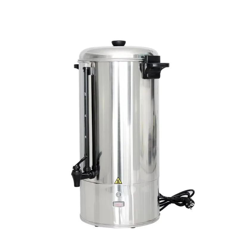 Grade Stainless Steel Percolator Coffee Maker Hot Water Boiler Urn for Catering