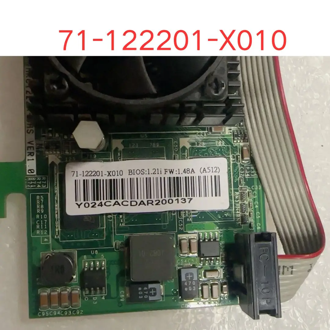 used 71-122201-X010 RAID Array Card ARC1222X-SAS test OK Fast shipping