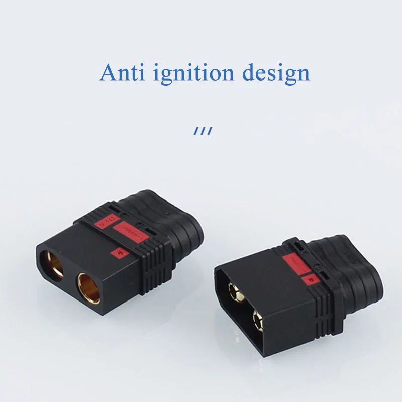 QS8-S Anti-ignition Plug 130-180A High Current Male Female Connector Aircraft Model Lithium Battery Power Supply Head Terminal