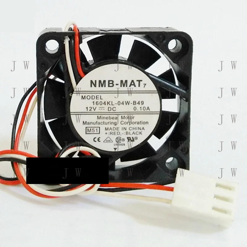 

Вентилятор DDW для NMB 1604KL-04W-B49, 40*40*10 мм, 0.10А, 3-контактный