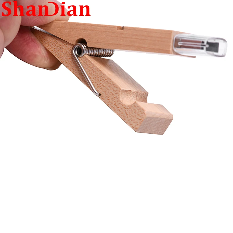 محرك أقراص فلاش بمشبك خشب 64 جيجابايت محرك أقراص قلم القيقب الطبيعي 32 جيجابايت شعار مجاني ذاكرة عصا 16 جيجابايت هدايا شخصية قرص U 8 جيجابايت 4 جيجابايت USB 2.0