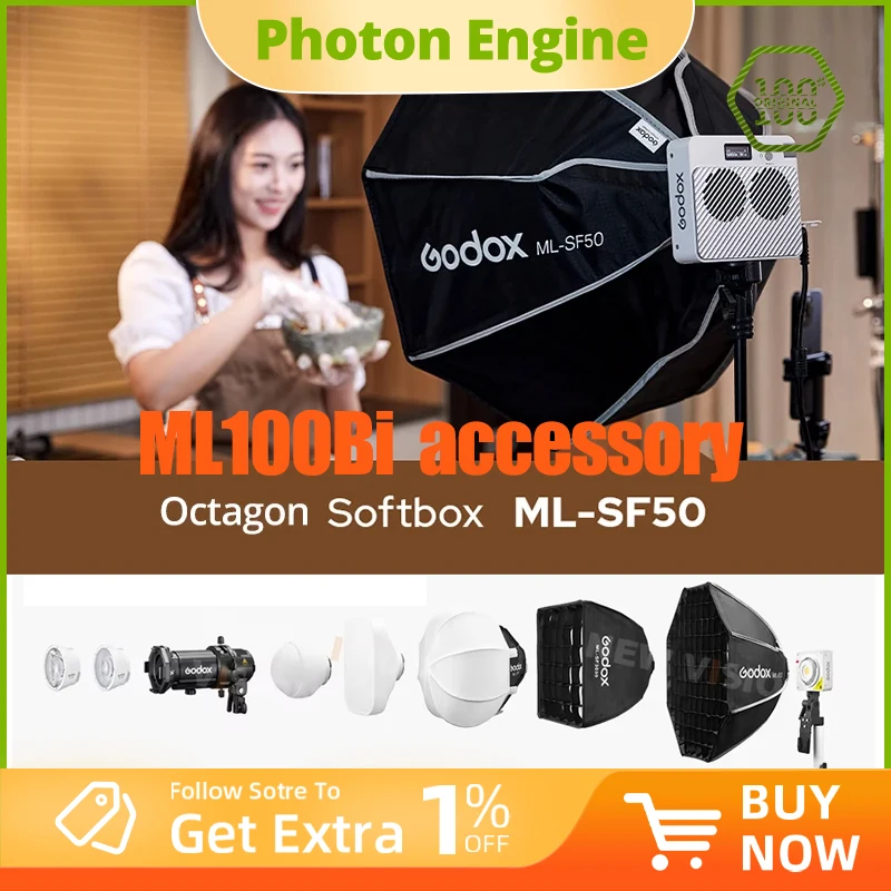 Godox Ml100Bi ML100…