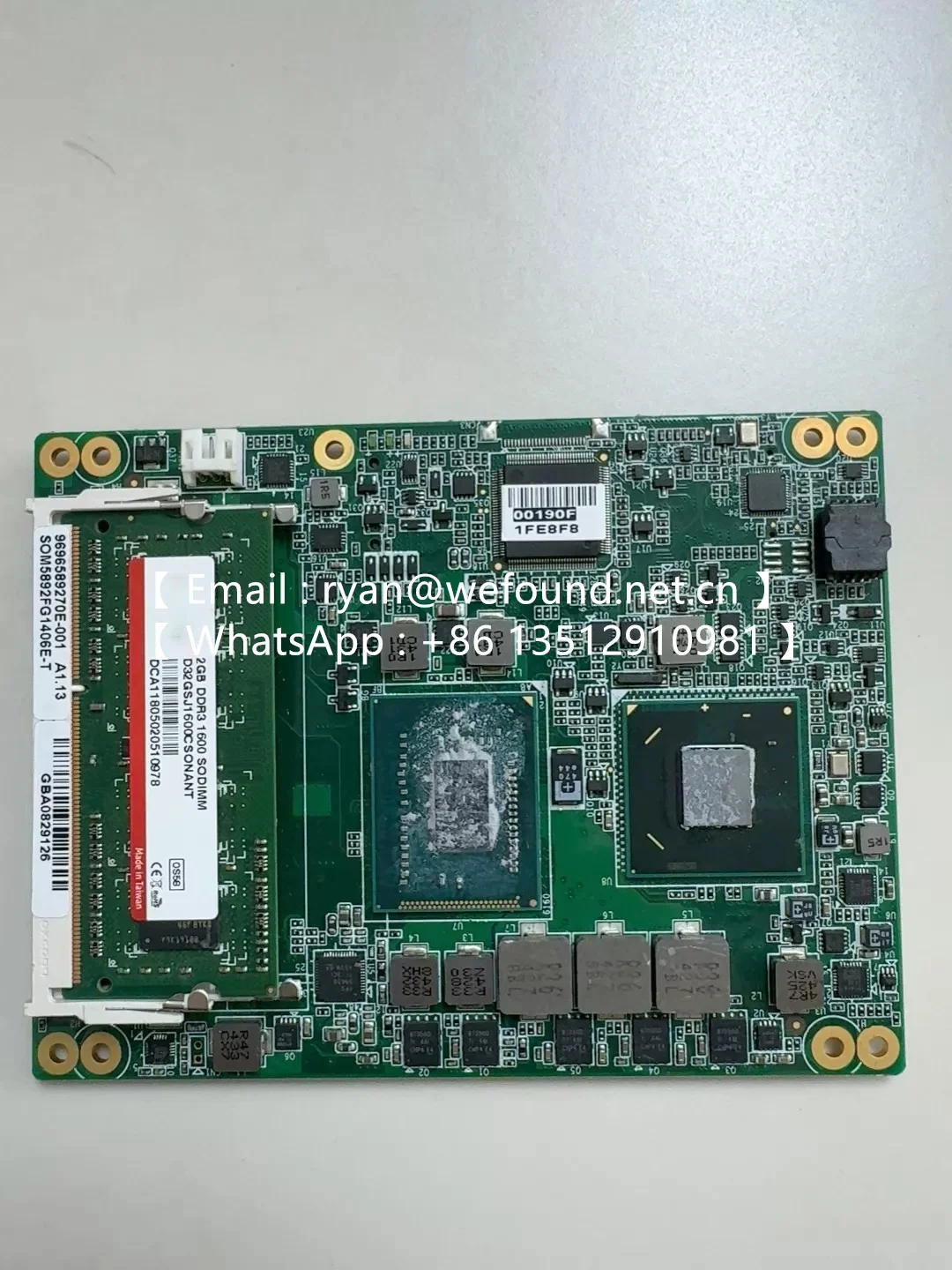 SOM-5892 SOM-5892FG Embedded 3rd Gen. i7/i5/i3 Processor  + QM77 DDR3-1600, DDR3L-1333 SODIMM