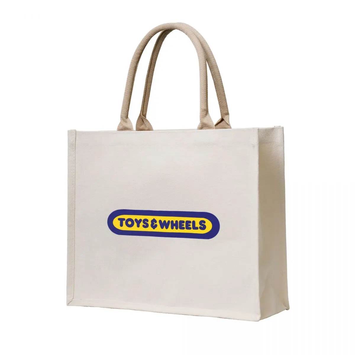 

Toys & Wheels 80s Original Logo Shirt Tote Bag Canvas bag shopping bags foldable Women bags