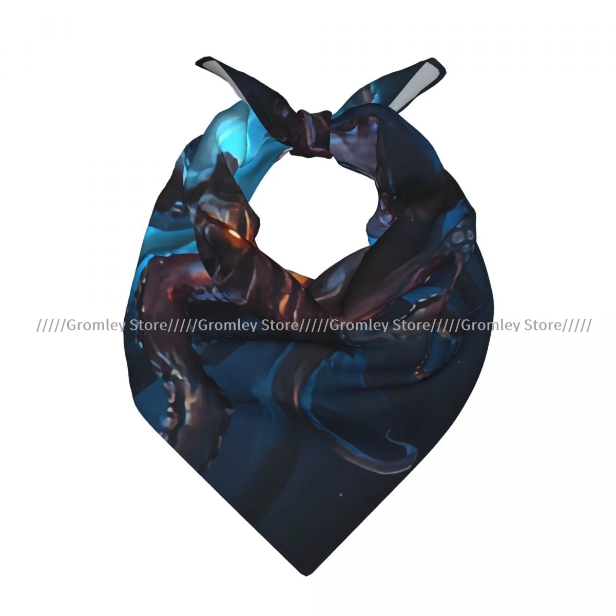 

Octopus With Tentacles Square Towel Multifunctional Neck Scarf Hair Bandana