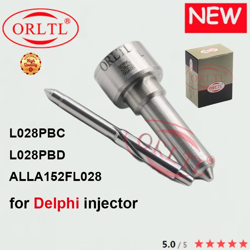 ORLTL NEW L028PBC L028PBD DIESEL FUEL INJECTOR NOZZLE ALLA152FL028 INJECTOR SPRAYER L 028 PBC FOR DELPHI