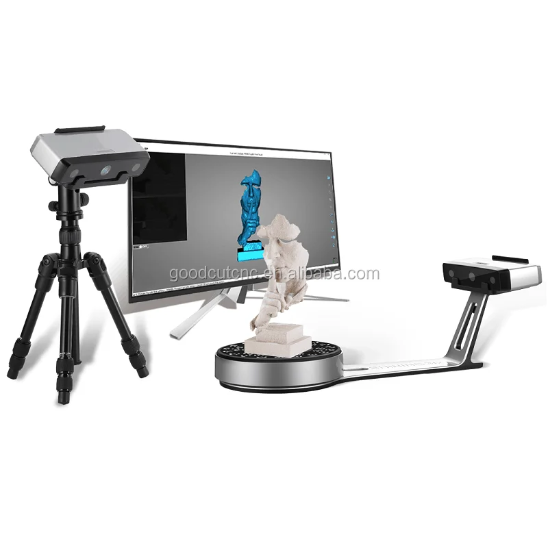 Wit Licht 3d Scanner Prijs Met Draaitafel En Statief