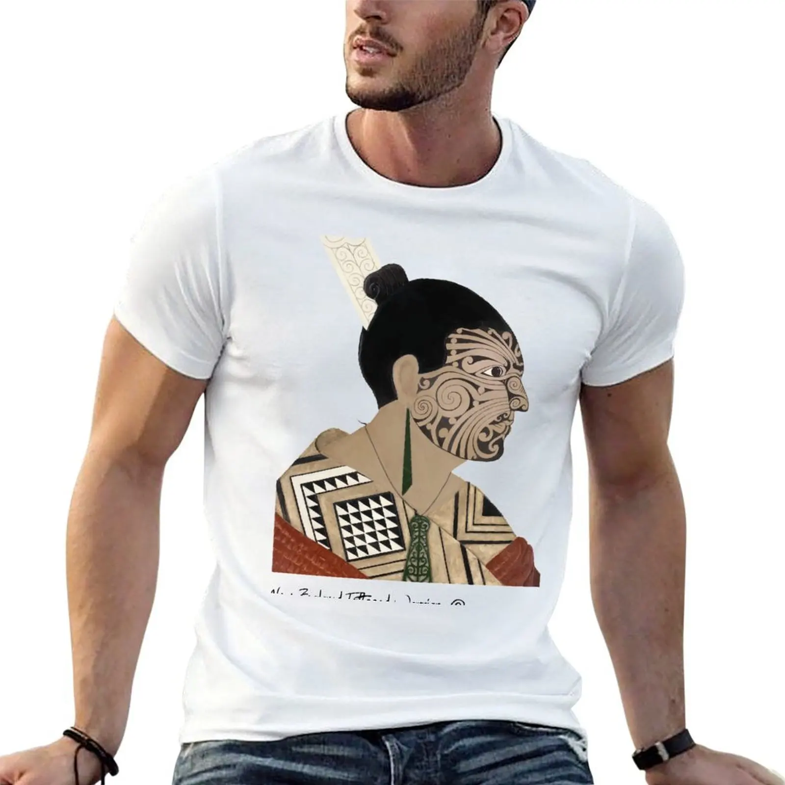 

Tattooed Warrior T-Shirt t shirt man plain man t shirt luxury man t shirt summer T-shirt