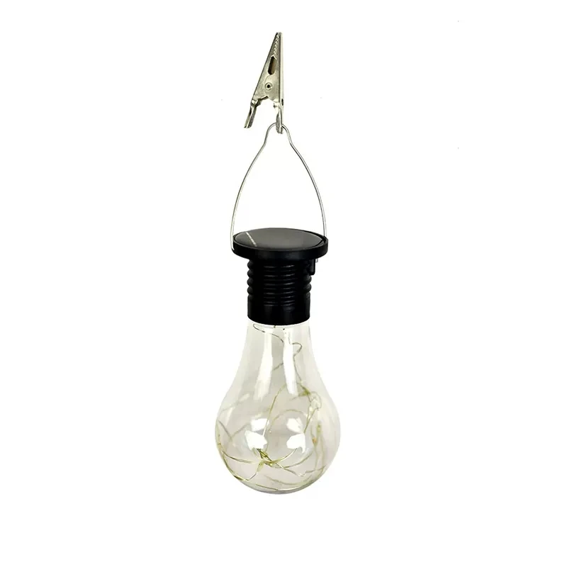 

Hanging Solar Light Bulb Outdoor Street Garden Camping Lighting LED Solar Lamps 0.24W 1.2V