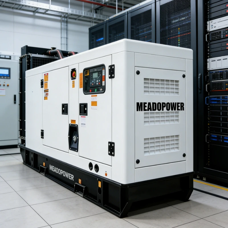 Generator SetCompact Silent Canopy Diesel Generator Ideal for Backup Power in Urban Environments